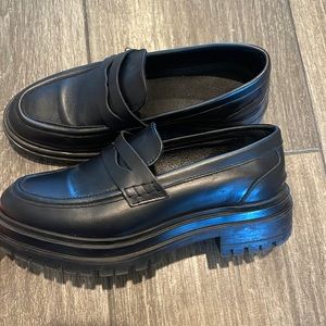 Reiss platform chunky loafers 37 6.5/7